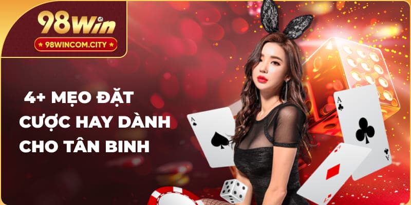  4+ Mẹo đặt cược hay dành cho tân binh